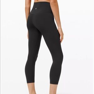 Lululemon Align High Waisted Crop Leggings size 6